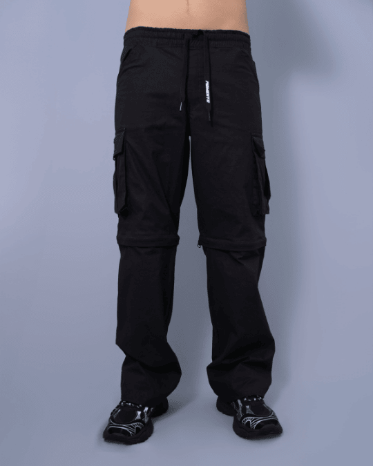 PANTALON CARGO NEGRO DESMONTABLE