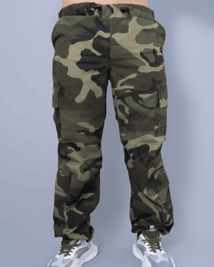 PANTALON CARGO UNISEX CAMUFLADO