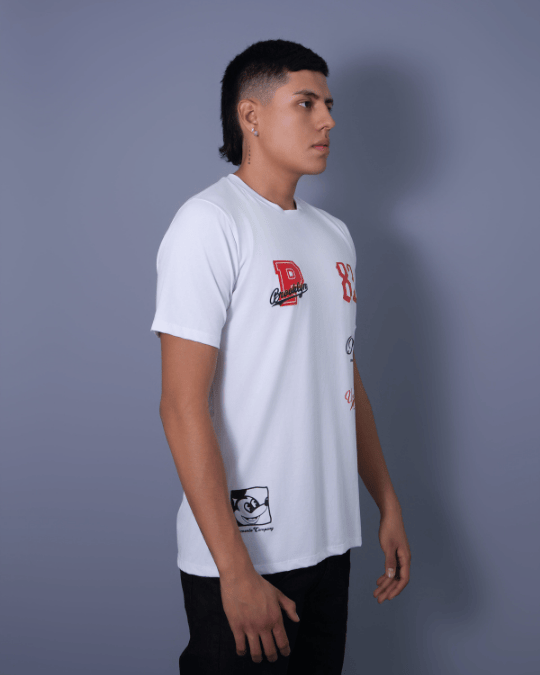 T-SHIRT BLANCA ESTAMPADO