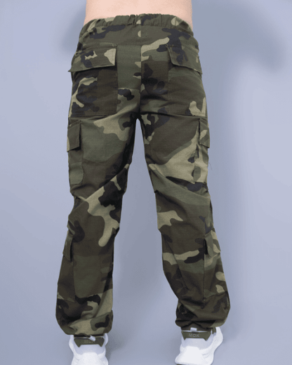 PANTALON CARGO UNISEX CAMUFLADO